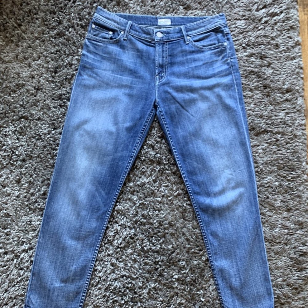 MOTHER The Dropout Boyfriend Jeans Size 29